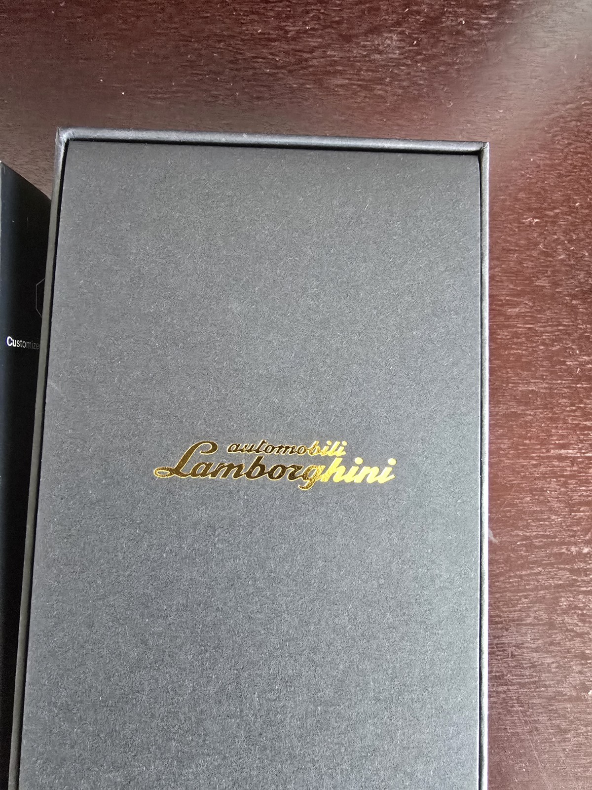 Automobili Lamborghini LB-OWS-AE-D1 Bluetooth Wireless Earbuds Mic Black/Gold
