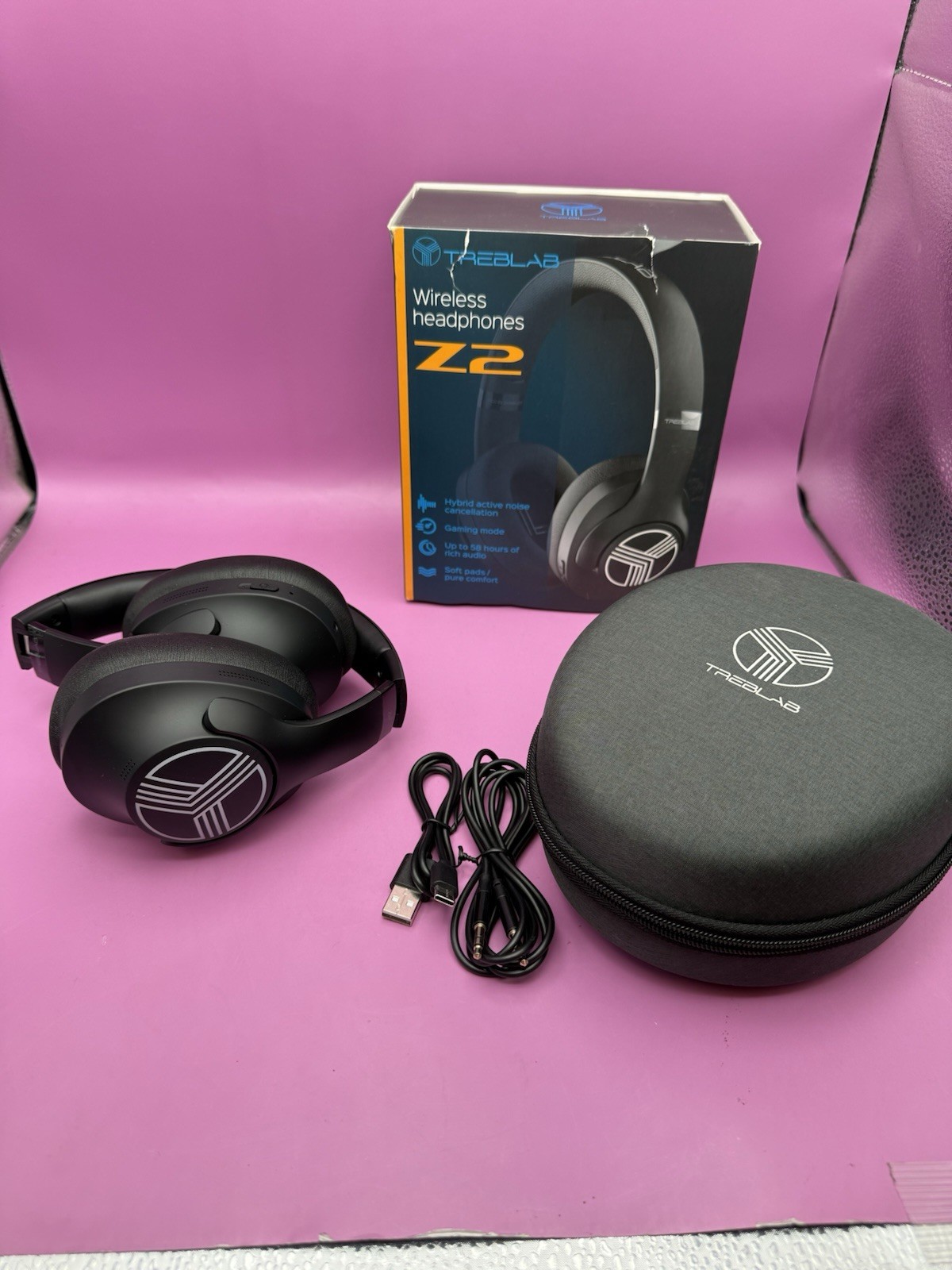 TREBLAB Z2 Sports Wireless Headphones Bluetooth HD Sound