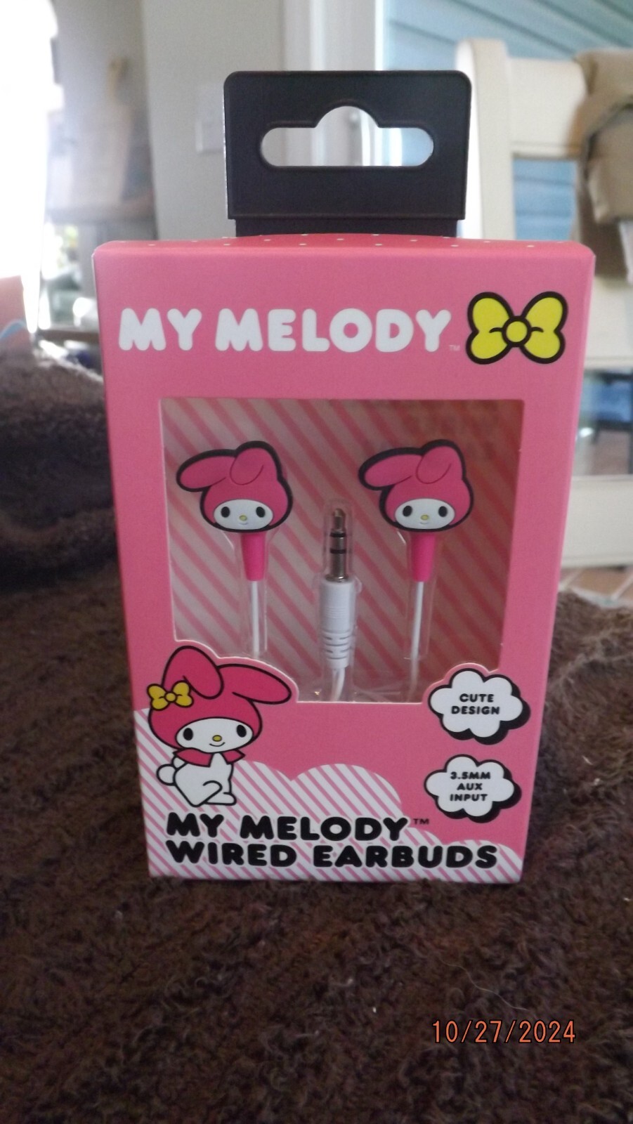 Hello Kitty My Melody Wired Earbuds–Brand New