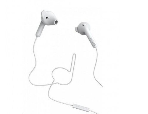 DeFunc BASIC HYBRID Earbud Earphones with Mic – White