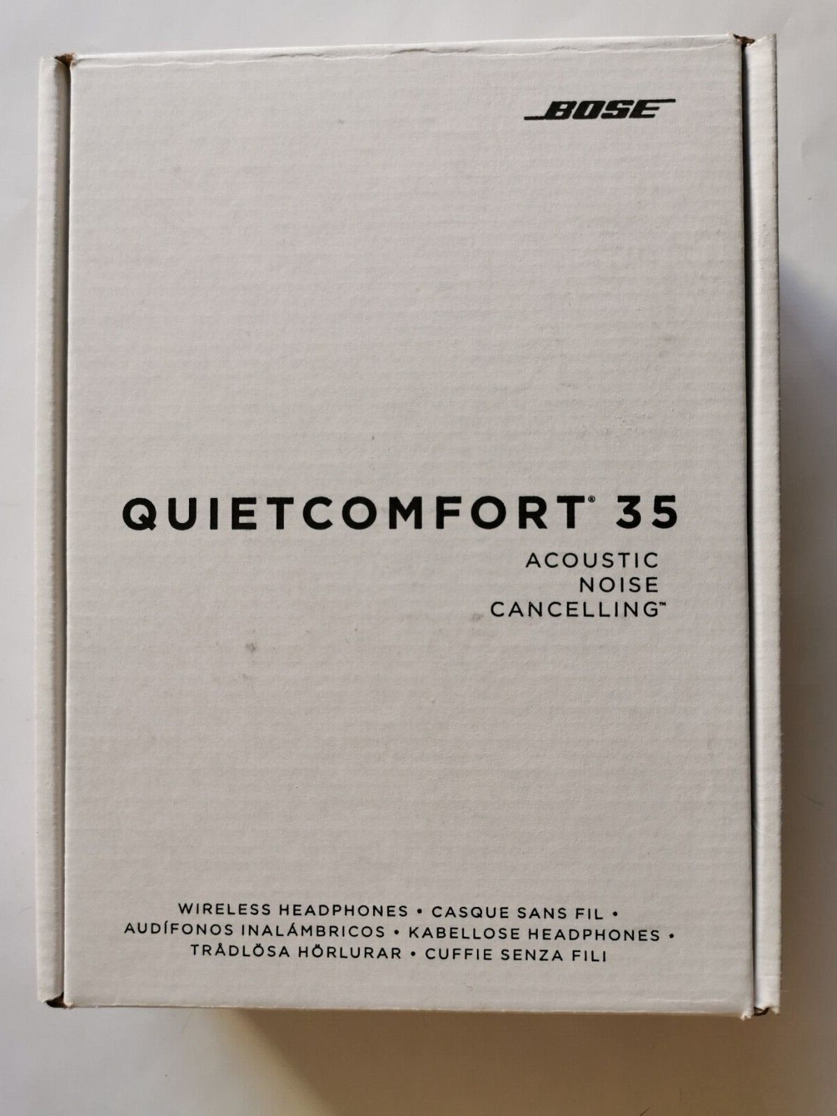 Bose QuietComfort 35 Wireless Over-Ear Headphones – Black