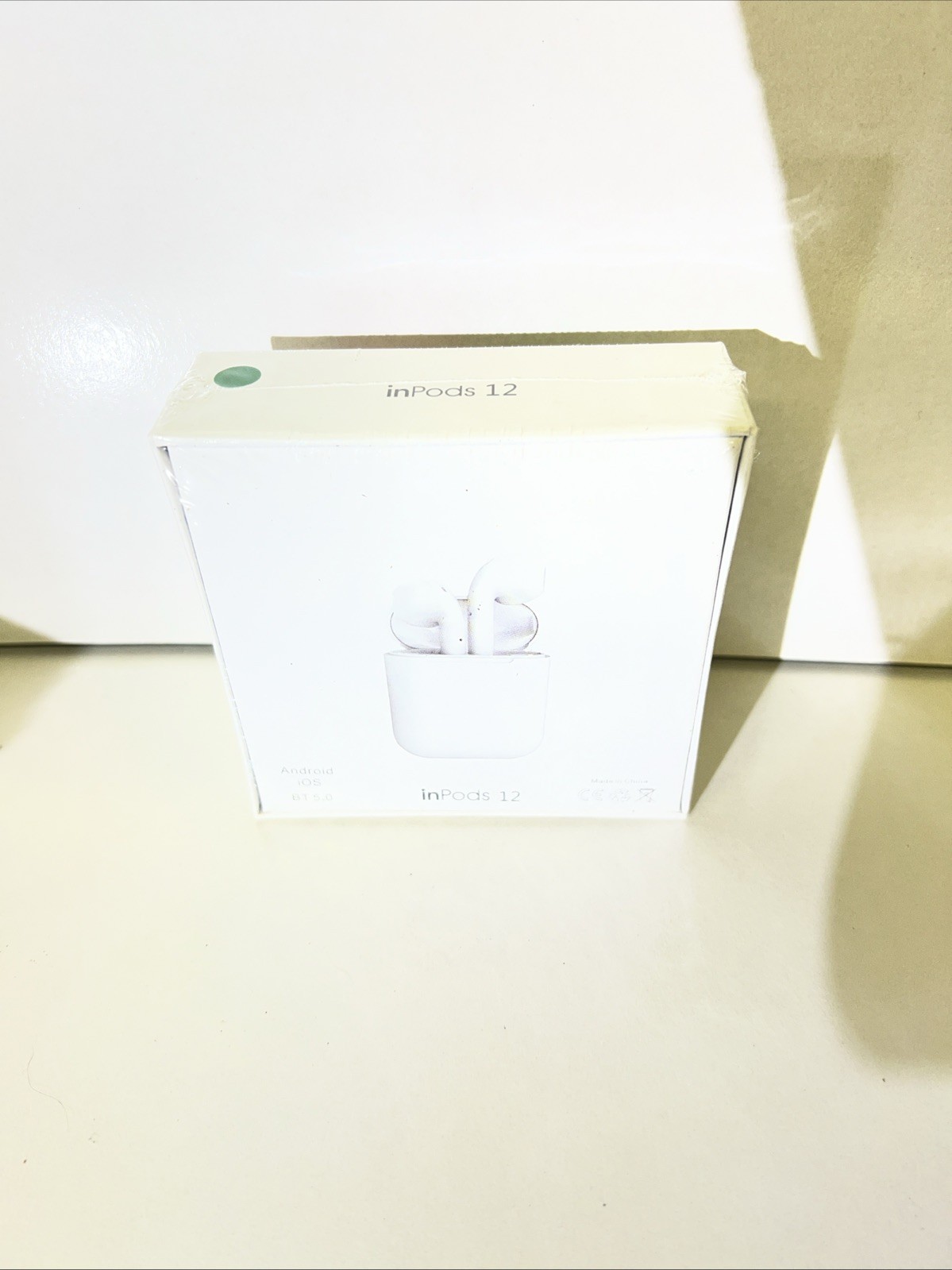 inPods 12 simple “True Wireless Stereo V5.0” Bluetooth Earbuds Green & Sealed
