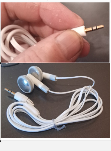 Wholesale Lots of Vintage Style MICRO JACK Headphones Earbuds 2.5mm Jack