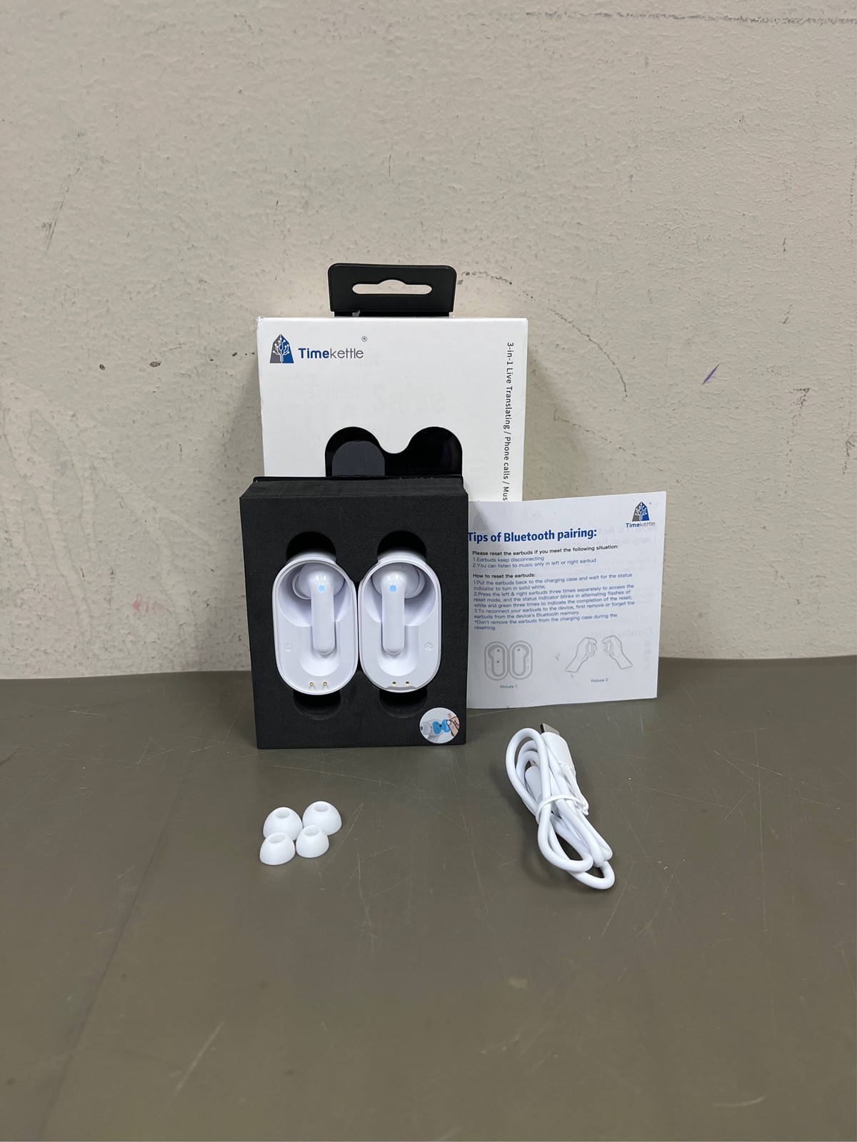 Timekettle M3 Language Translator Earbuds, Two-Way Translator Device with APP fo