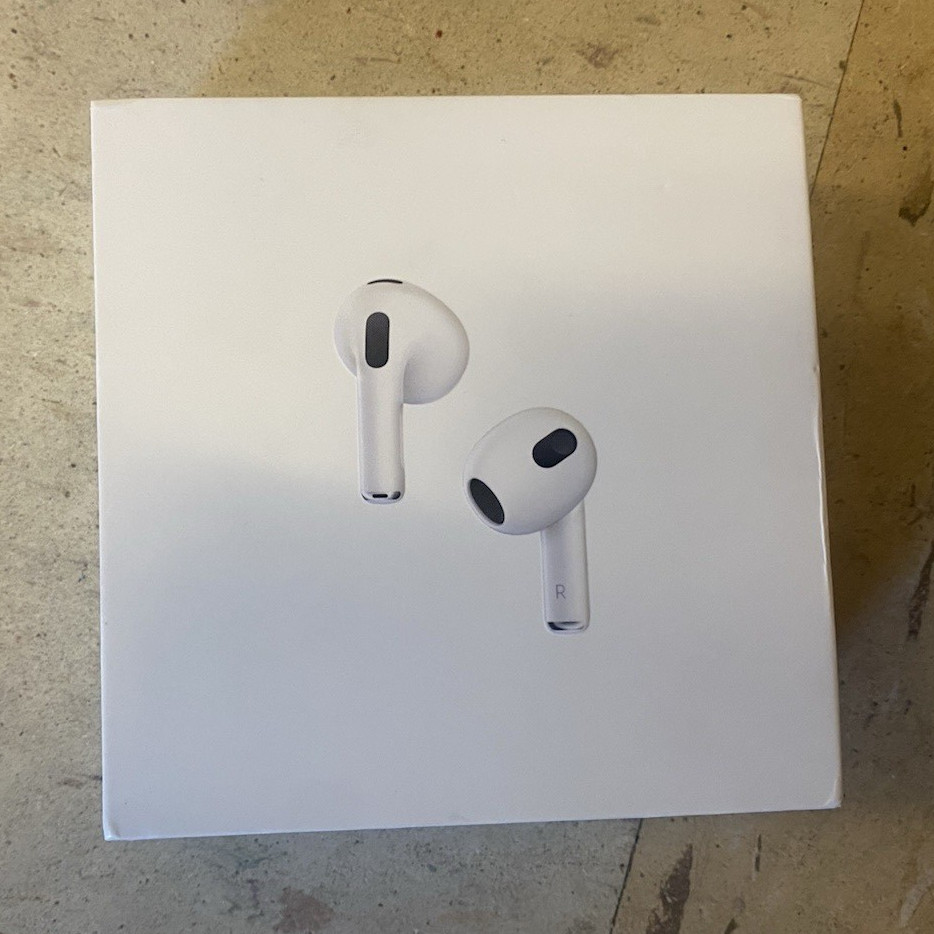 Apple AirPods (3rd Generation) Wireless Bluetooth In-Ear Earbuds White MME73LL/A