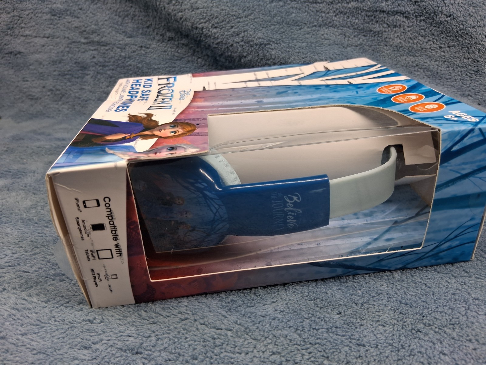 Disney Frozen II Kid Safe Headphone With Volume Limiting Technology
