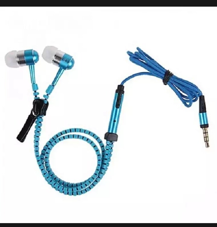 No Tangle, AMAZING ZIPPER EARPHONES with Mic, Earbud, 3.5mm jack. FREFREESHIP