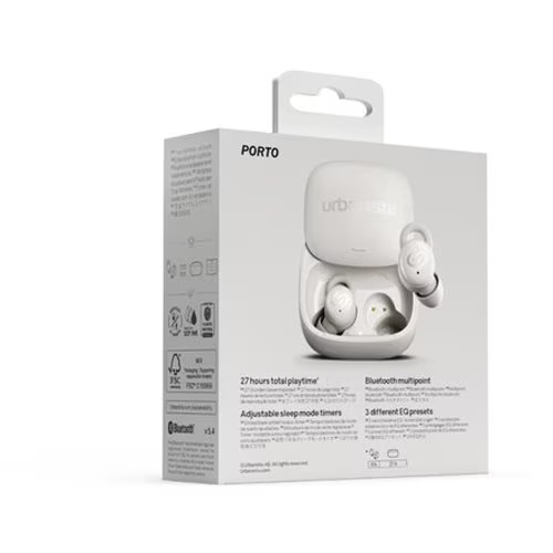 URBANISTA PORTO TWS True Wireless for Sleeping Bluetooth Cloud White 1040245