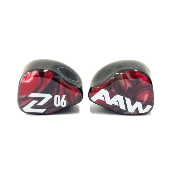 Hybrid IEM AAW Z06 4.4mm Balanced Wired Earphones Bass Audiophile