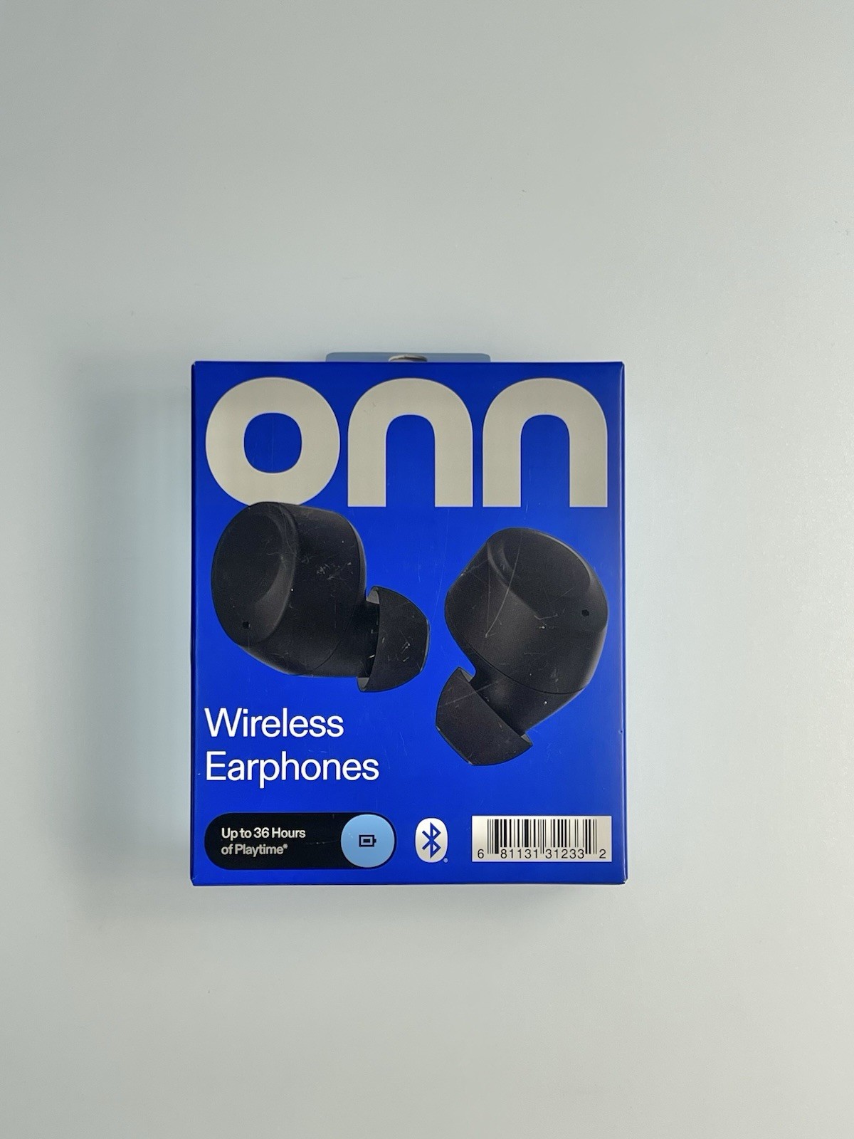 Onn Bluetooth Wireless Earphones High Definition Sound Black