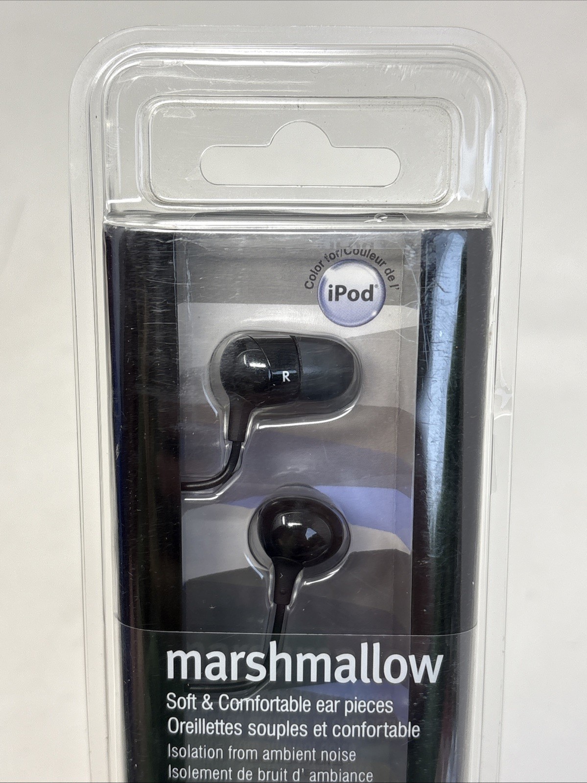 JVC Marshmallow Stereo Headphones. Wired In-Ear Design ipod Sealed NEW