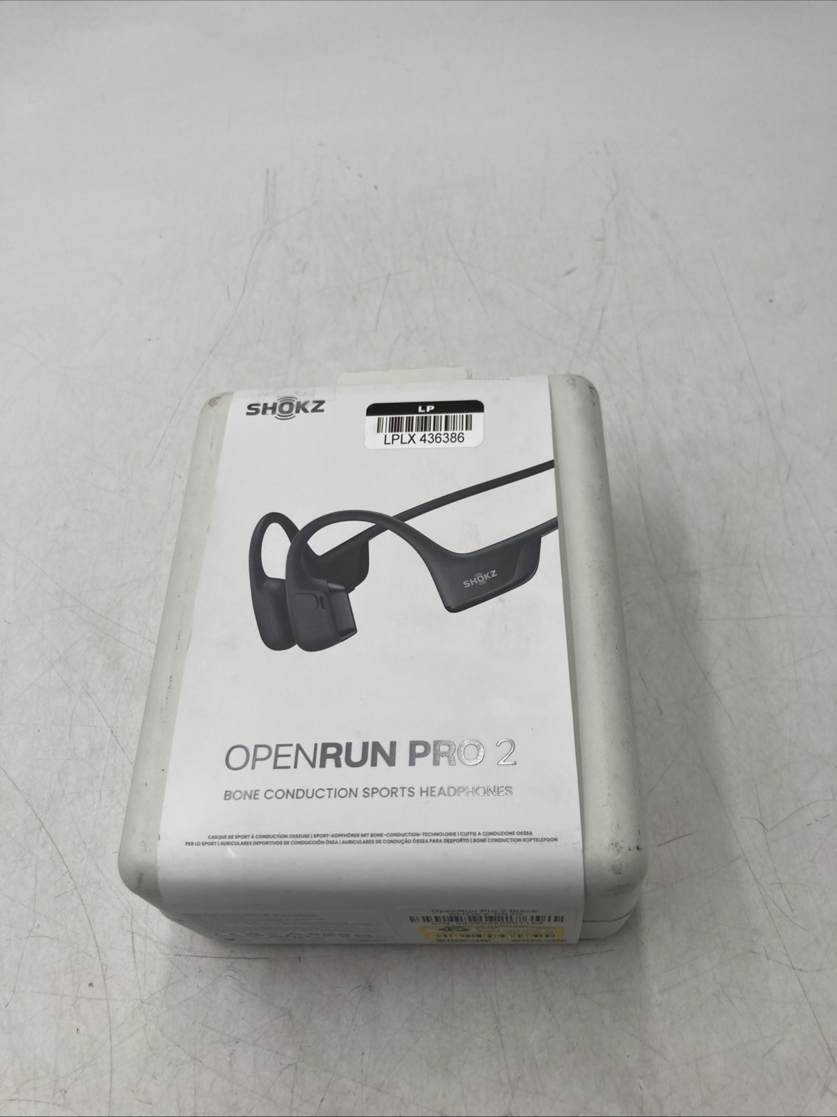 Shokz OpenRun Pro 2 Bone Conduction Sports Headphones Black S820