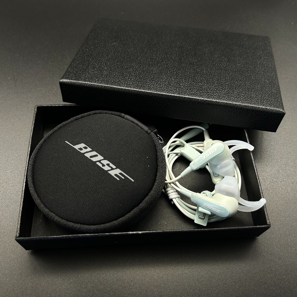Bose SoundSport Wired 3.5mm Jack Earbuds In-ear Headphones Earbuds-White-Gift #1