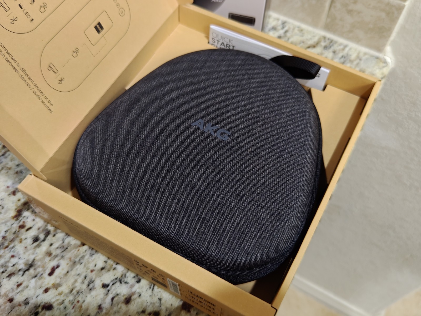 NewOpen AKG N9 Hybrid Wireless ANC Over-Ear Headphones Black w/ 2.4GHz Dongle