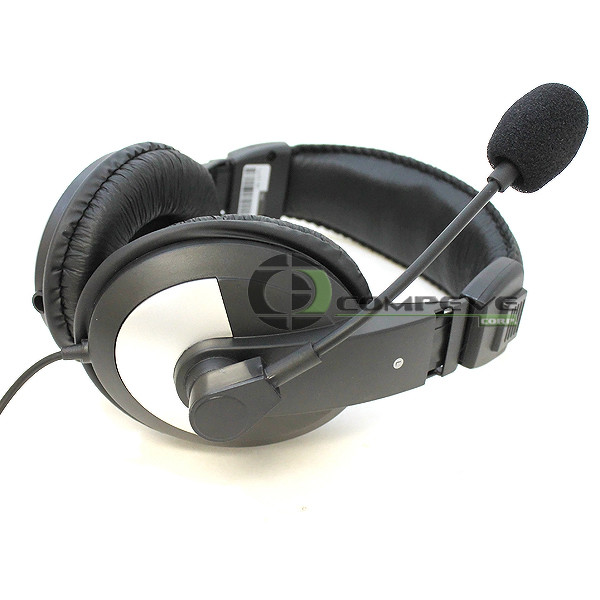 HP Synchrotech Stereo Headphones w/ Microphone Gaming Webchat GC-MM-Headset
