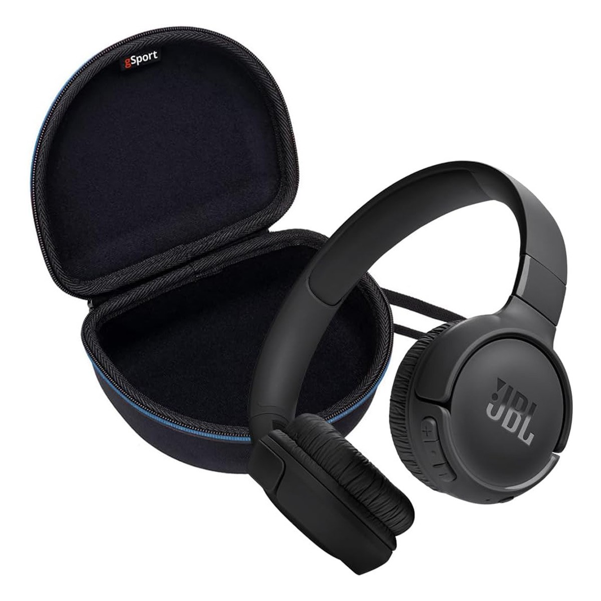 JBL Tune 520BT Wireless On Ear Bluetooth Headphone Bundle with gSport Case