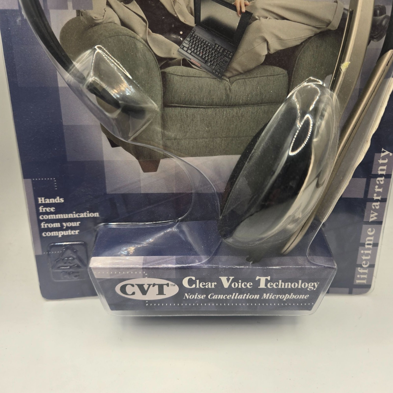 Koss CS-95 Headphone Microphone CVT Noise Cancellation Gaming NEW