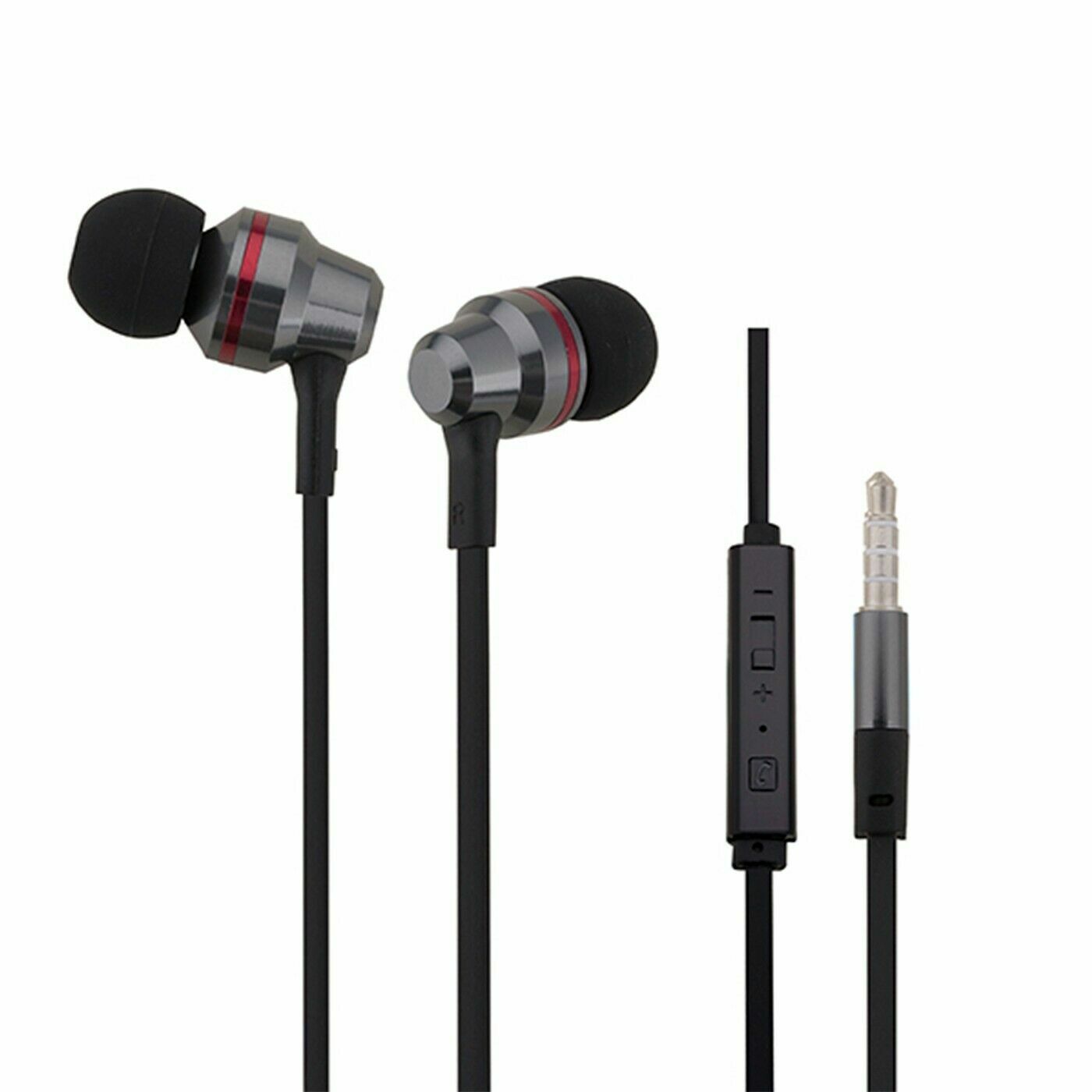 Woozik B800 In-Ear Noise Isolating Heavy Bass Headphones with Mic