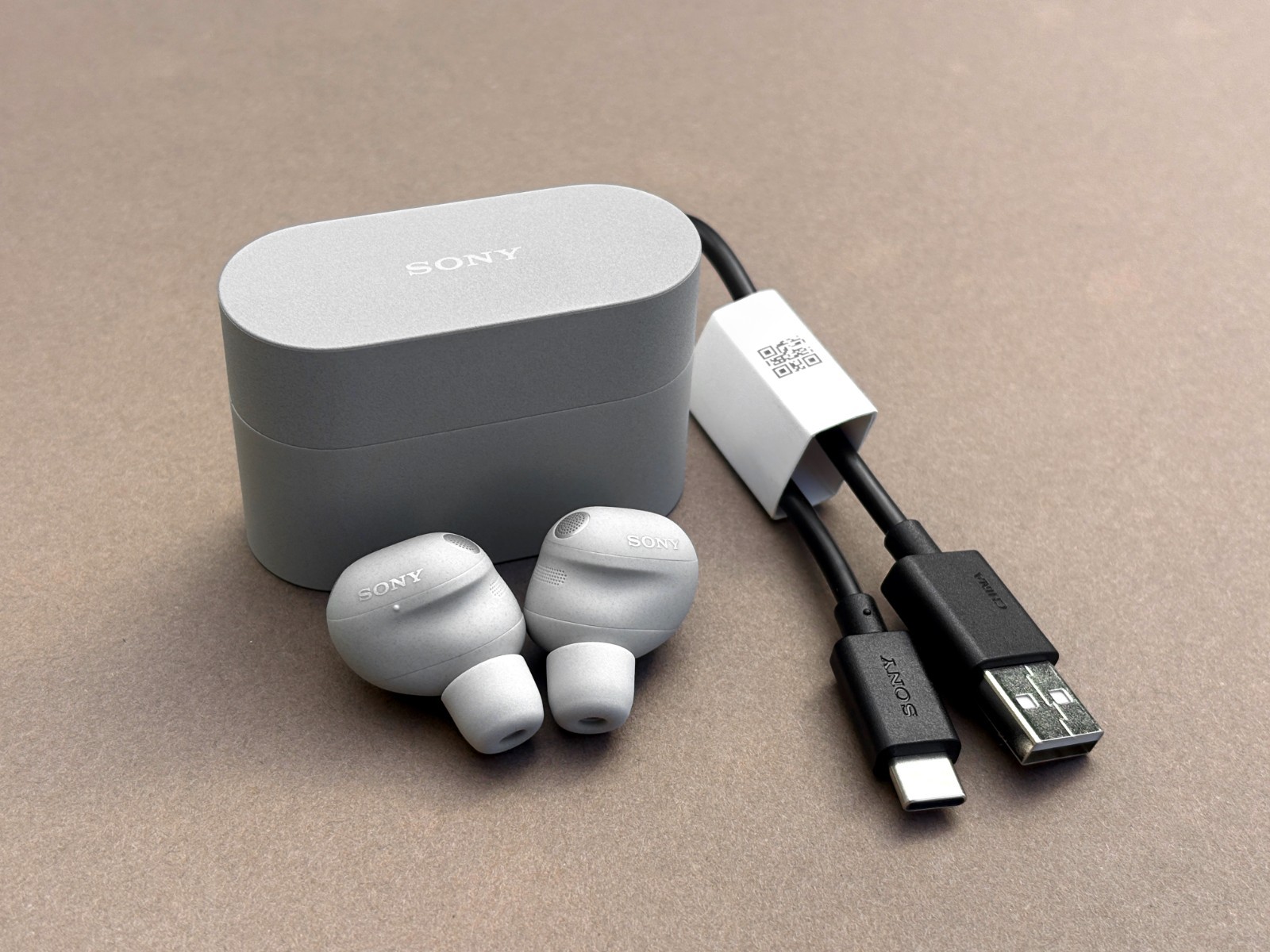 SONY WF-1000XM6 Truly Wireless Noise Cancelling Earbuds – PLATINUM SILVER #E