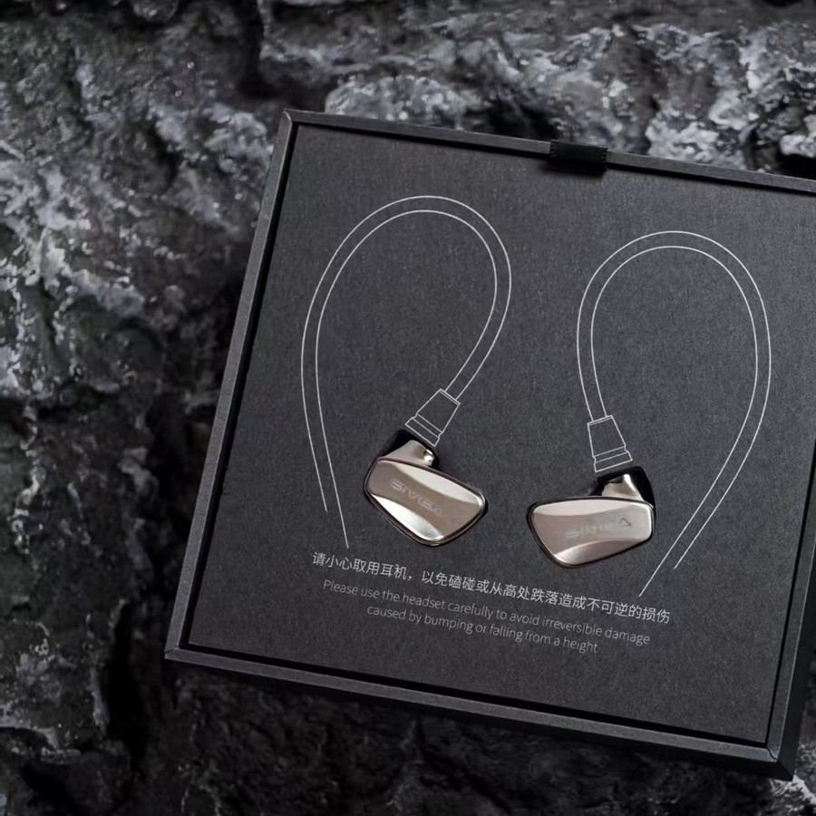 SIVGA SM100 10mm Dual-Chamber Dynamic Driver In-Ear Wired Earphones