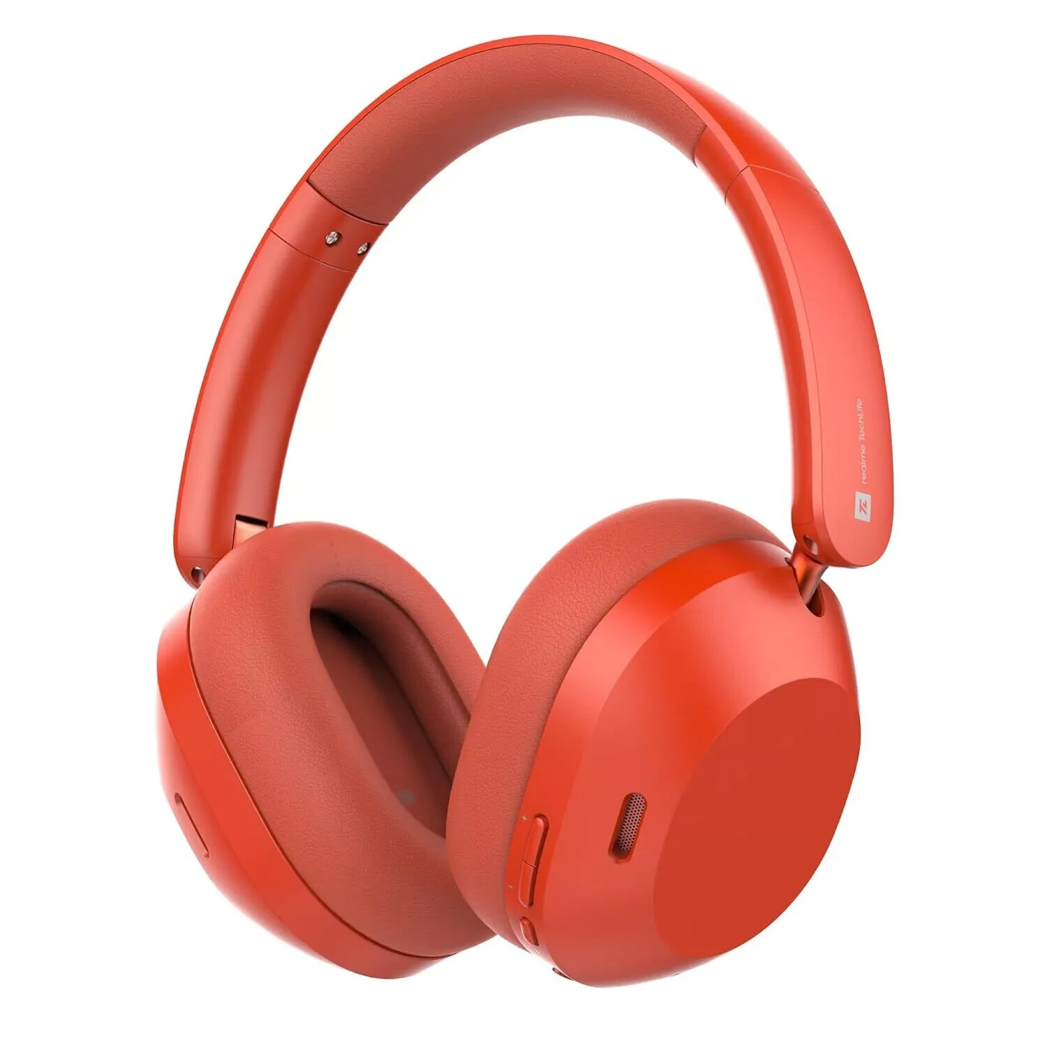 realme TechLife Studio H1 Over The Ear Headphone with 70Hours Playtime,ANC-Red