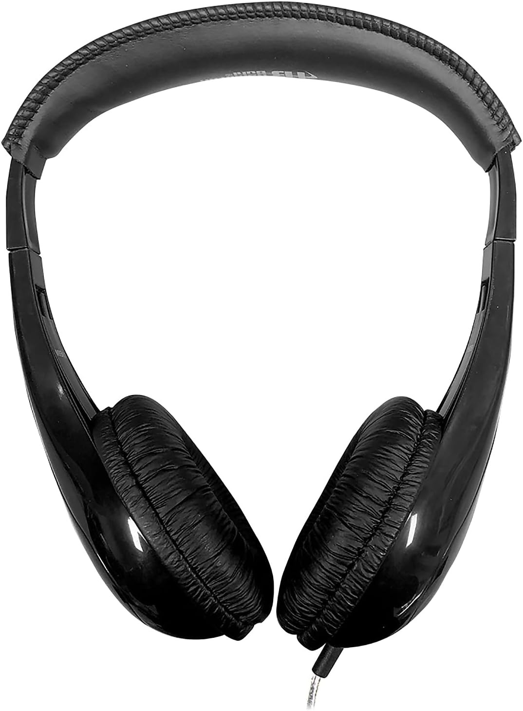 Motive8 Mid-Sized Multimedia Headphone with In-Line Volume Control , Black