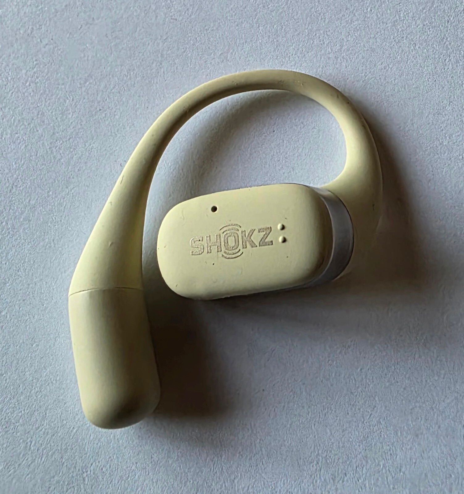 DEFECTIVE OEM Beige Shokz OpenFit Open-Ear RIGHT SIDE Wireless Earbud – NO POWER