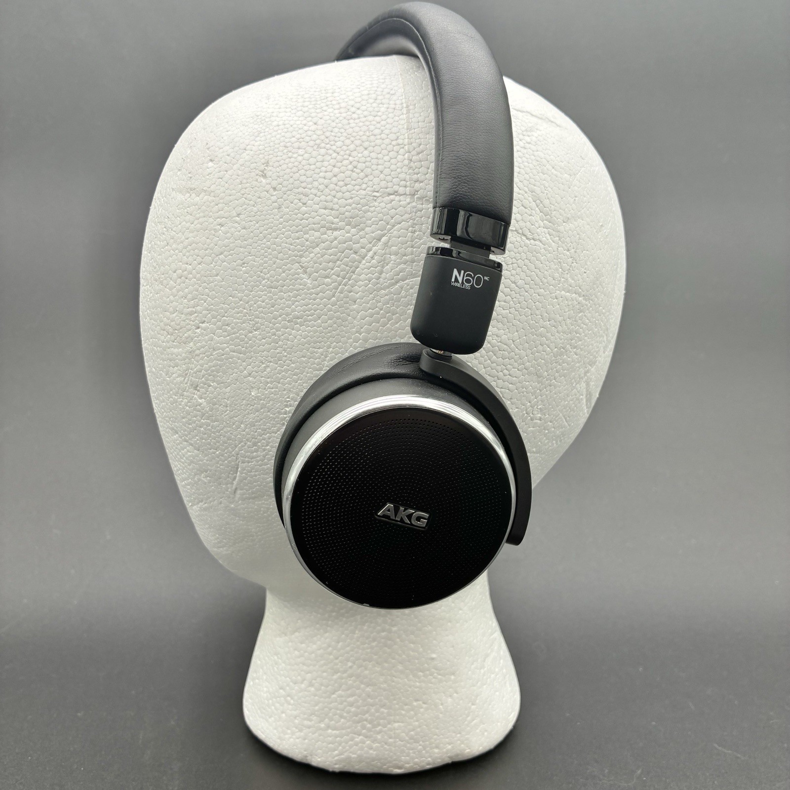 AKG N60NC Bluetooth Wireless Noise Cancelling Headphones Black Tested