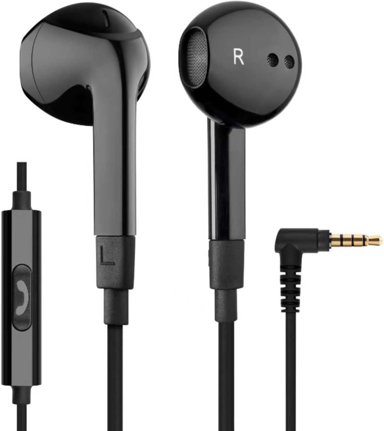 FEROX Durable Wired Earbuds with Microphone – Ideal for Gaming, Music & More