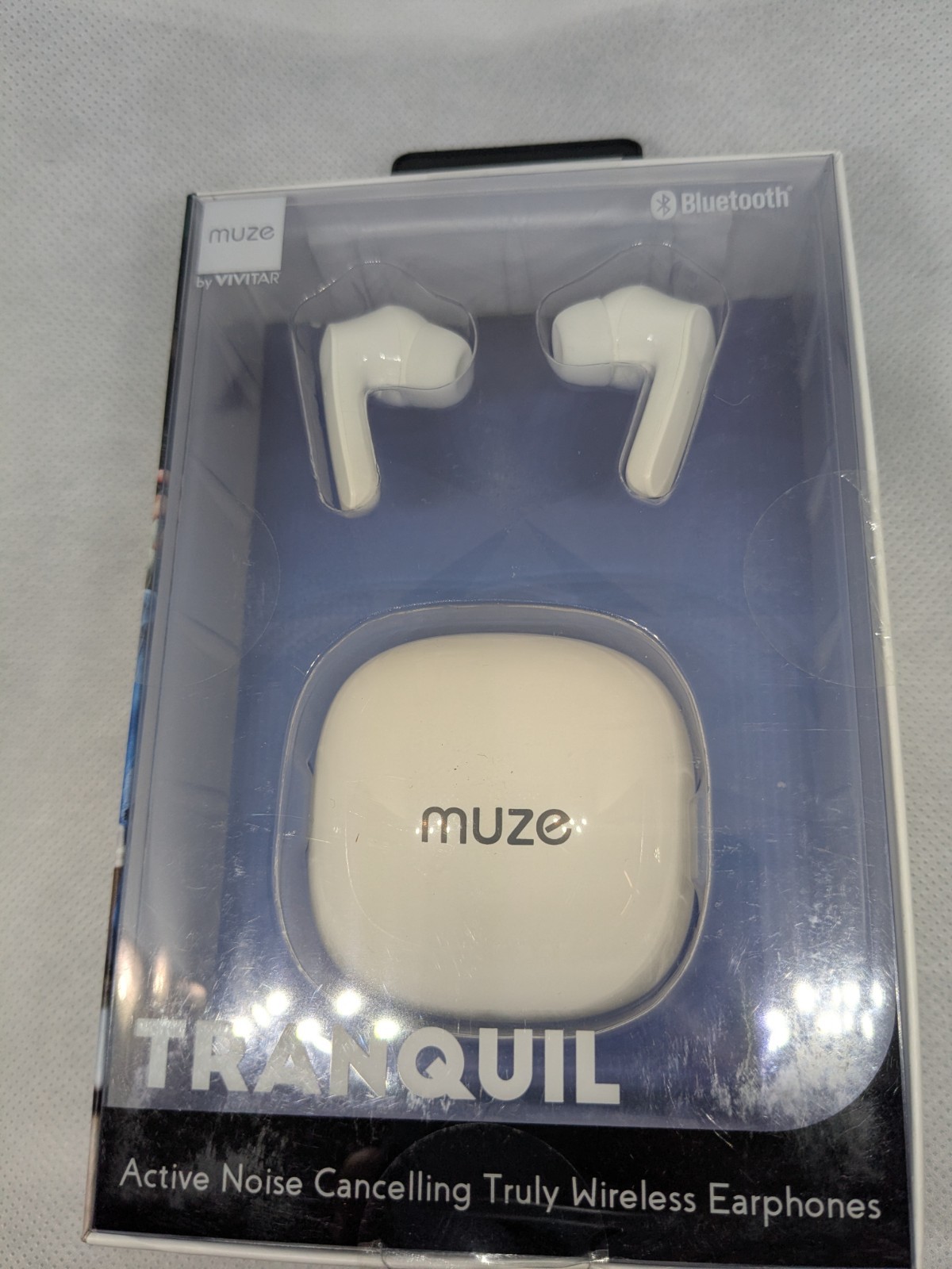 Muze Tranquil Wireless Earbuds Bluetooth ANC – 1 Pack – New