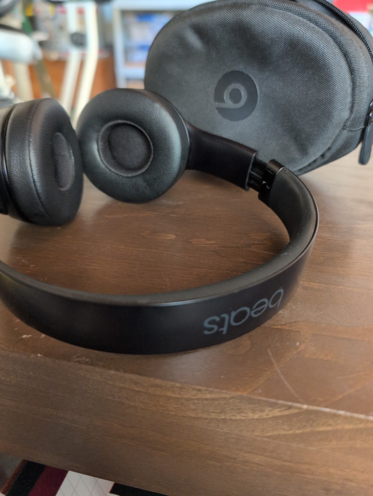 Beats Solo3 Wireless On-Ear Bluetooth Headphones Black Clean Original Owner