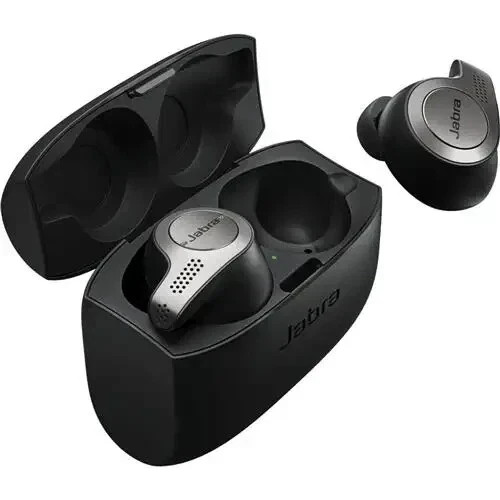 Jabra Elite 65t True Wireless Earbuds Bluetooth Headset – Titanium Black