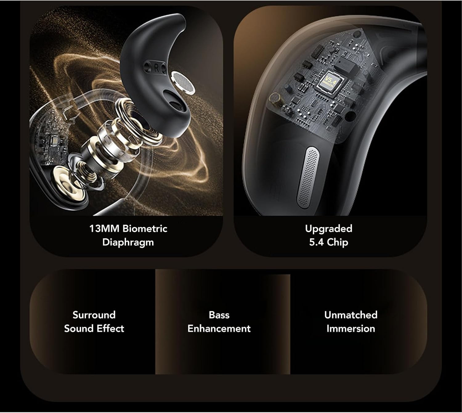 AI Translation Earbuds V5.4 Translator with Smart Touch Screen 140+ Languages T
