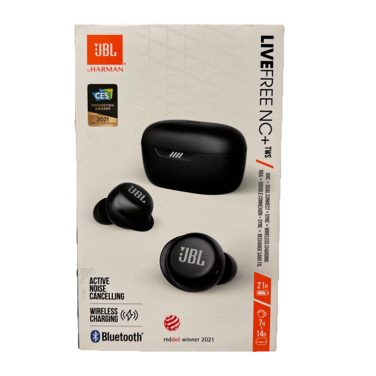 JBL Live Free NC+ TWS Active Noise Cancelling Earbuds WaterProof Alexa Google