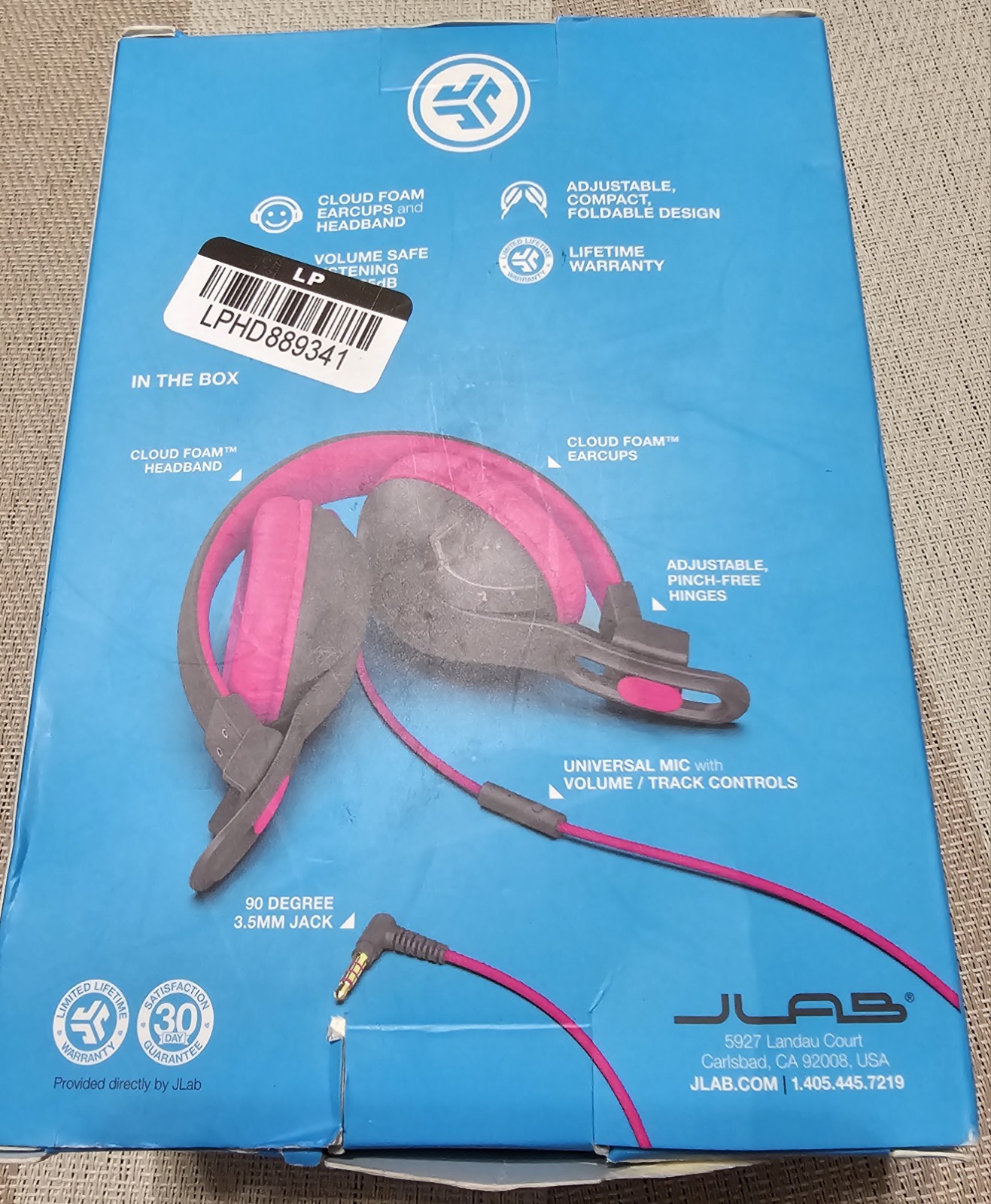 JLab JBuddies Studio 2 Kids On-Ear On-Ear Kids Wired Headphones w/ Mic – NEW !!!