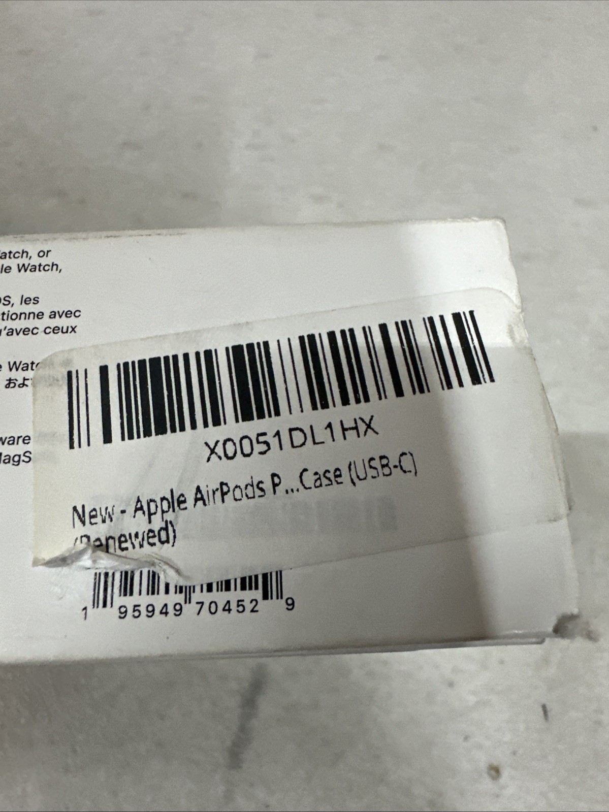 Apple Airpods Pro 2nd Wireless Active Noise Cancelling Earbuds – White MTJV3LL/A