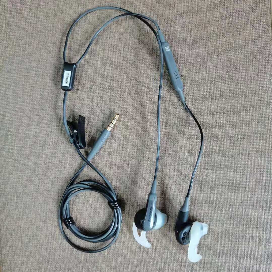 Bose SoundSport In-Ear Earphones Headset For Apple ios Version Charcoal Black