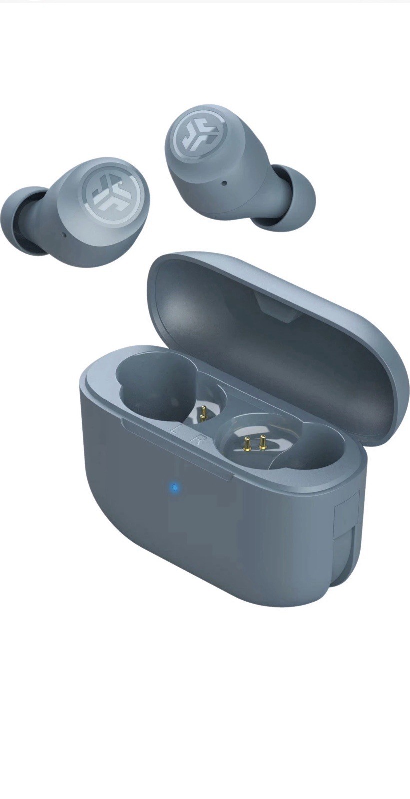 JLab EBGAIRPOPRSLT124 GO Air POP True Wireless In-Ear Headphones Slate Set 2