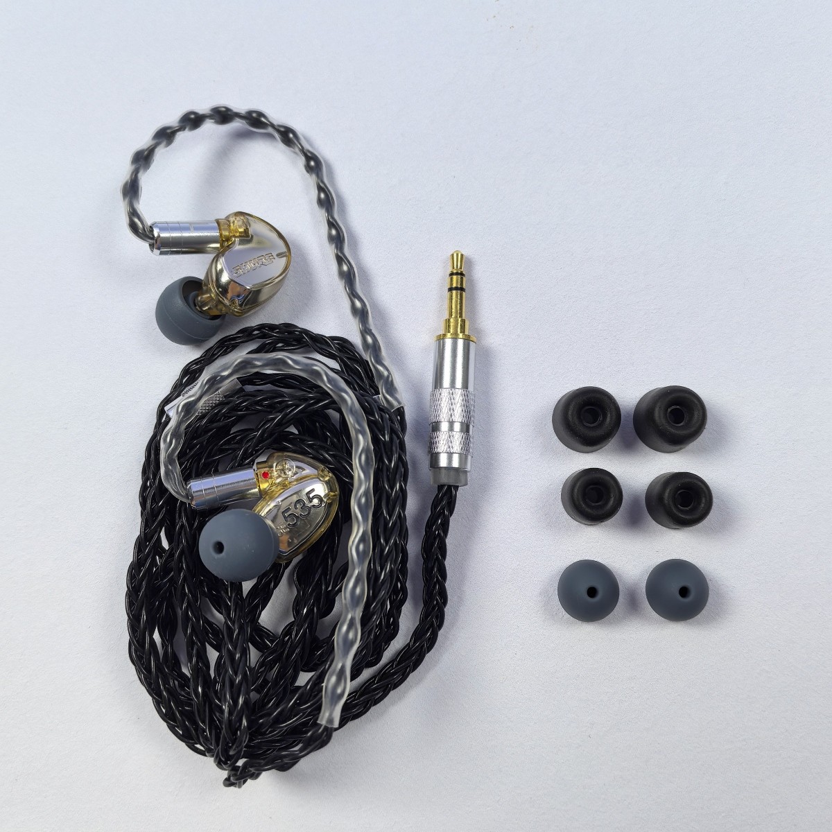 Shure SE535 Professional Sound Isolating Earphones Wired In-Ear Headphones Gold