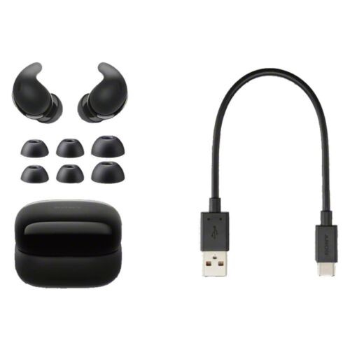 Sony LinkBuds Fit Truly Wireless Noise Canceling Earbuds -Black