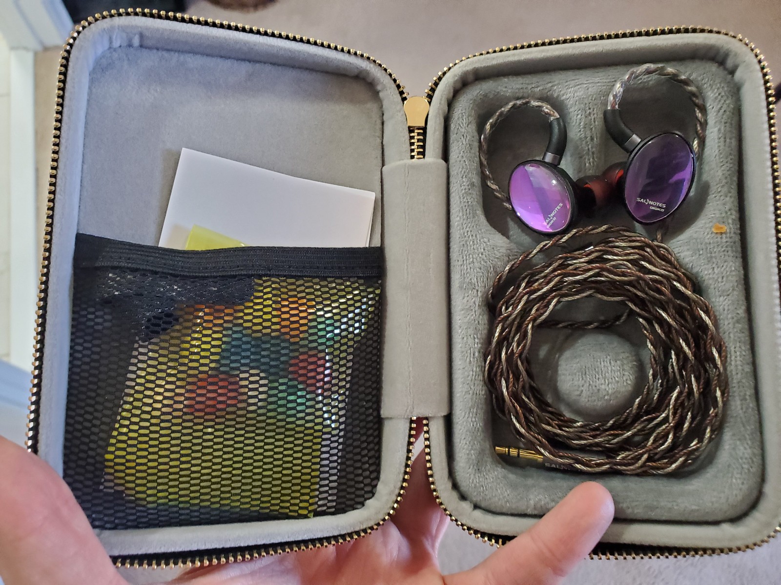 7HZ x Crinacle: Salnotes Dioko 14.6mm Planar Diaphragm Driver In-Ear Earphone