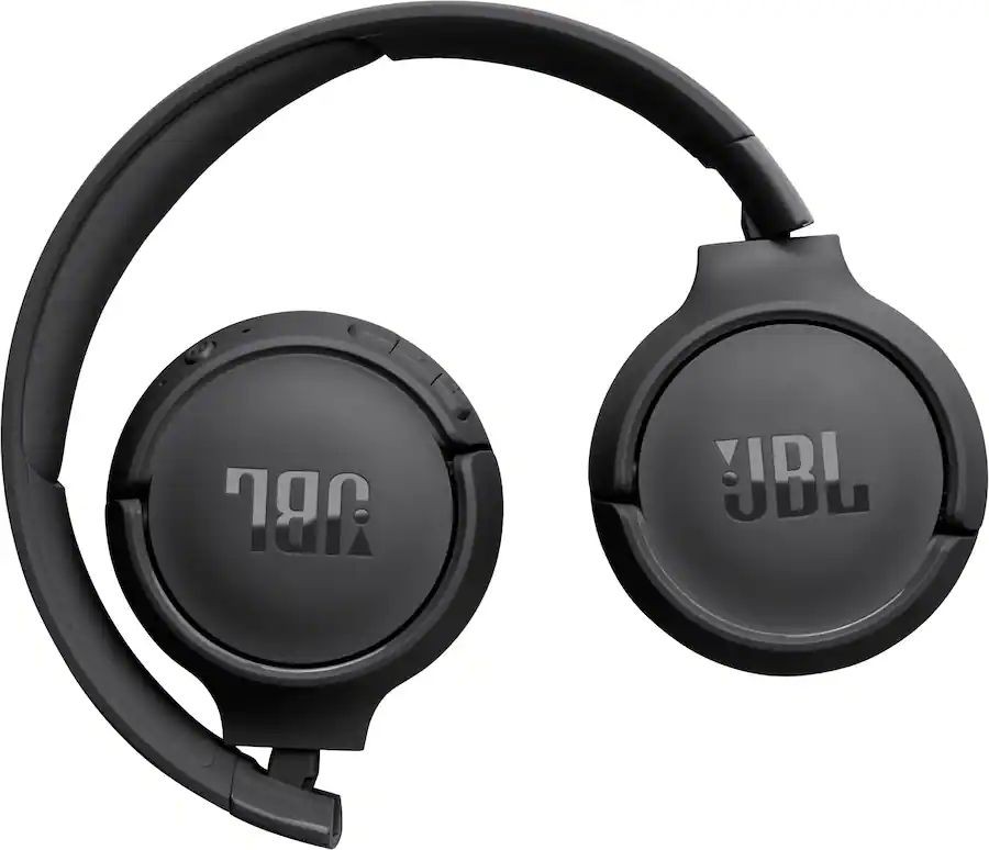 JBL Tune 520BT Wireless On-Ear Headphones – Black