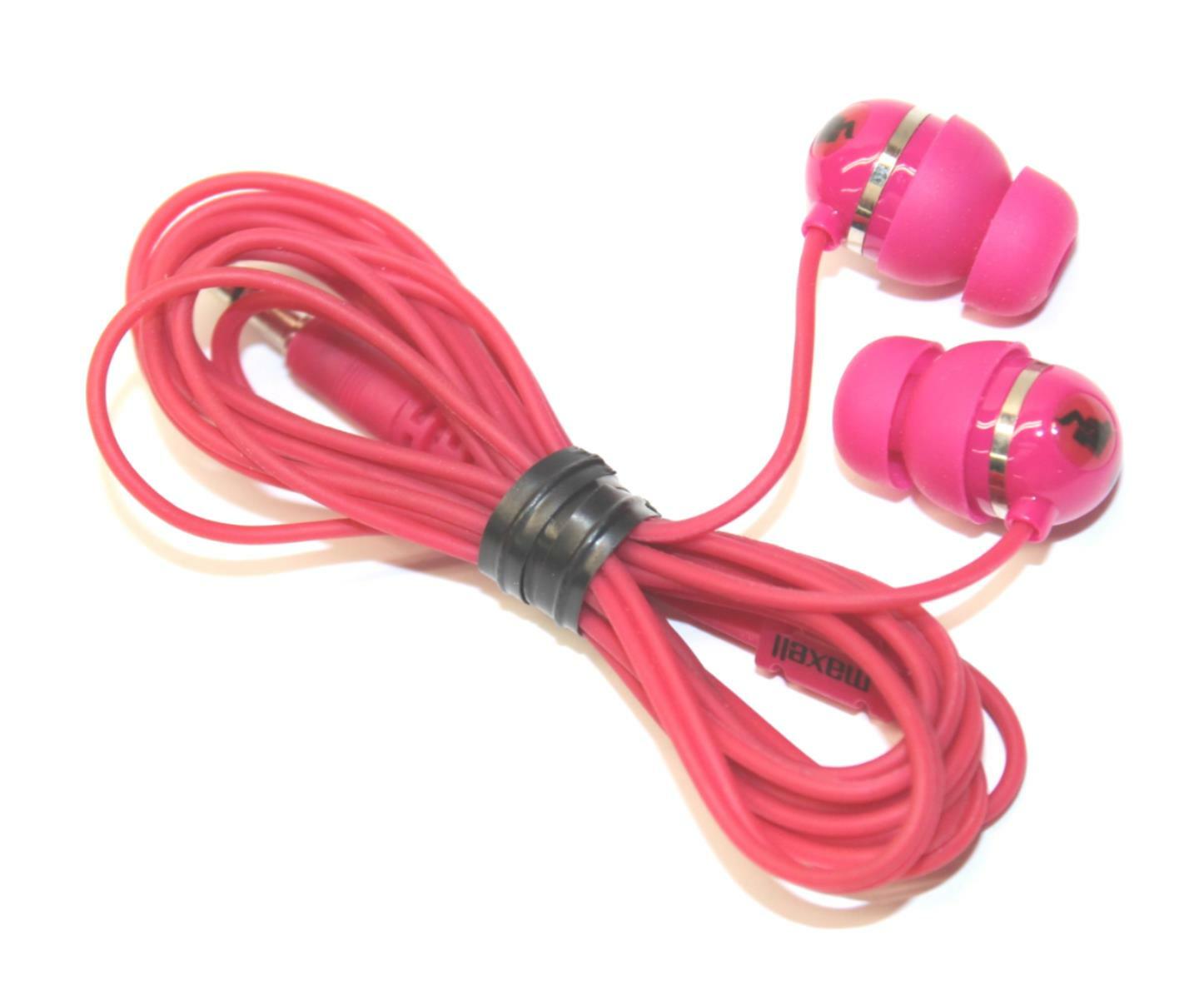 Maxell EBP-414 Pink Peanutz Digital In-Ear Headphone for Xiaomi Redmi 7A K20 Y3