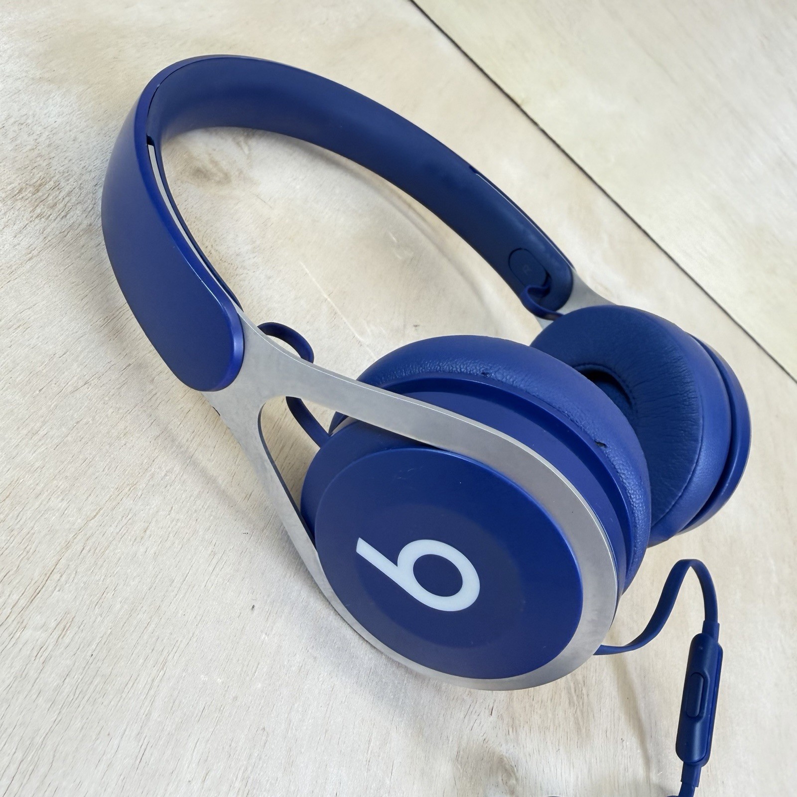 BEATS EP By Dr Dre ML9D2LLA Wired On Ear Headphones Blue Tested