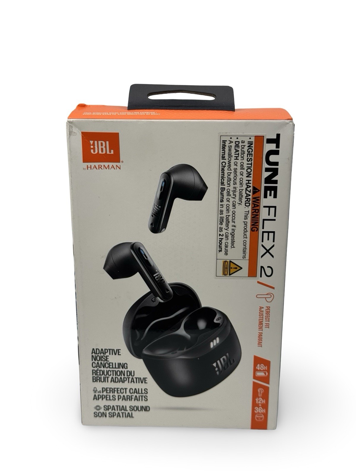 JBL Tune Flex 2 True Wireless Bluetooth Earbuds with Adaptive Noise Cancelling
