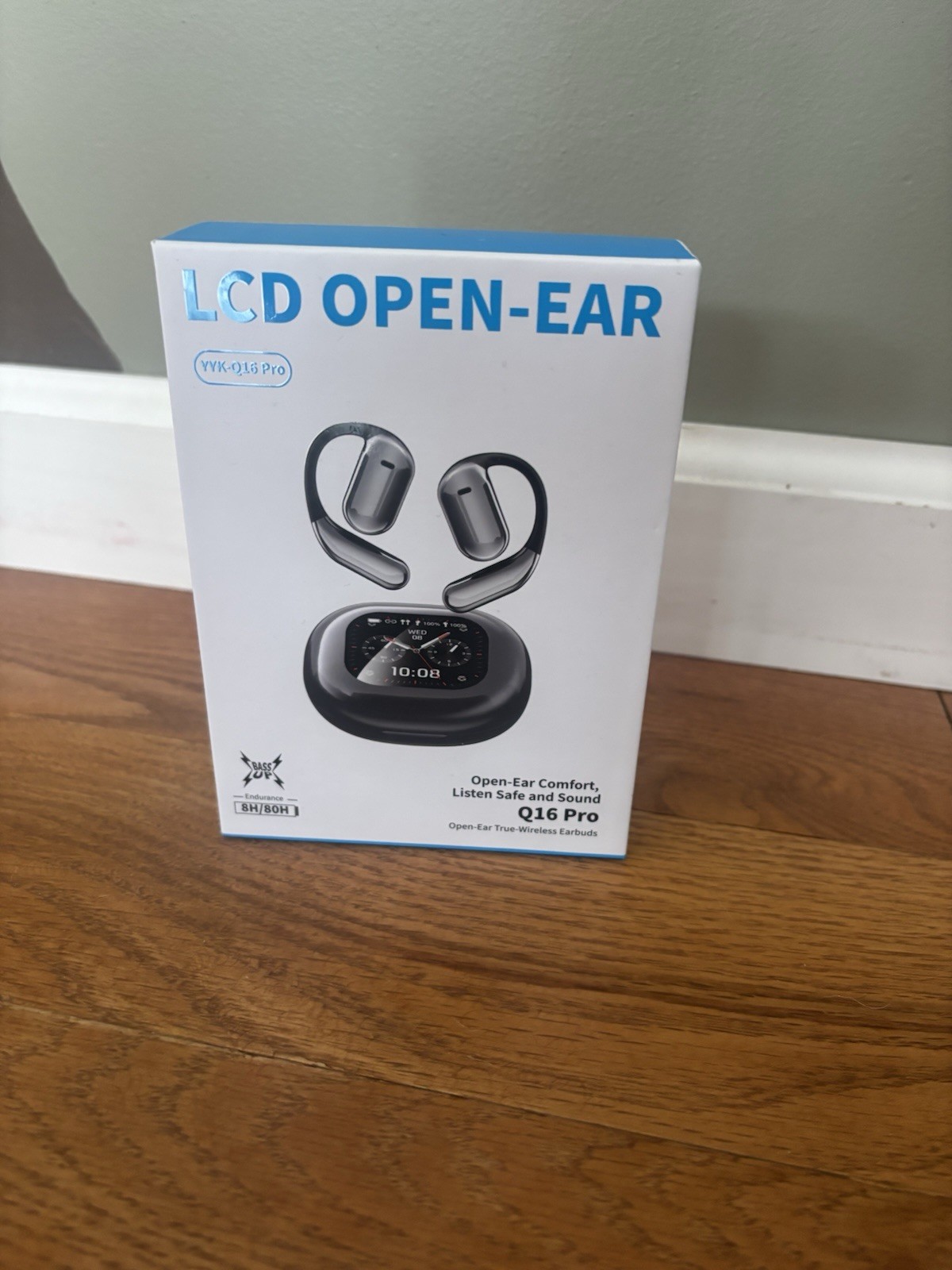 YYK-Q16 Pro LCD Open-Ear True-Wireless Earbuds