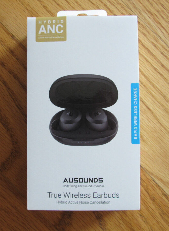 Ausounds AU-Stream Hybrid Bluetooth True Wireless Active Noise Cancelling Earbud