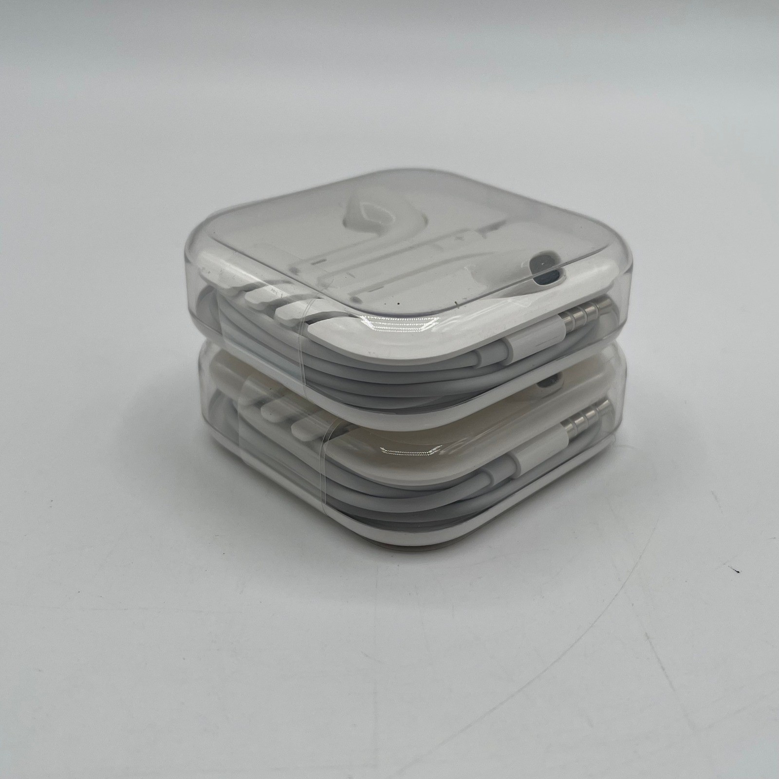 Apple EarPods Original Lot Of 2 Genuine Wired Headphones 3.5mm Plug White NIP