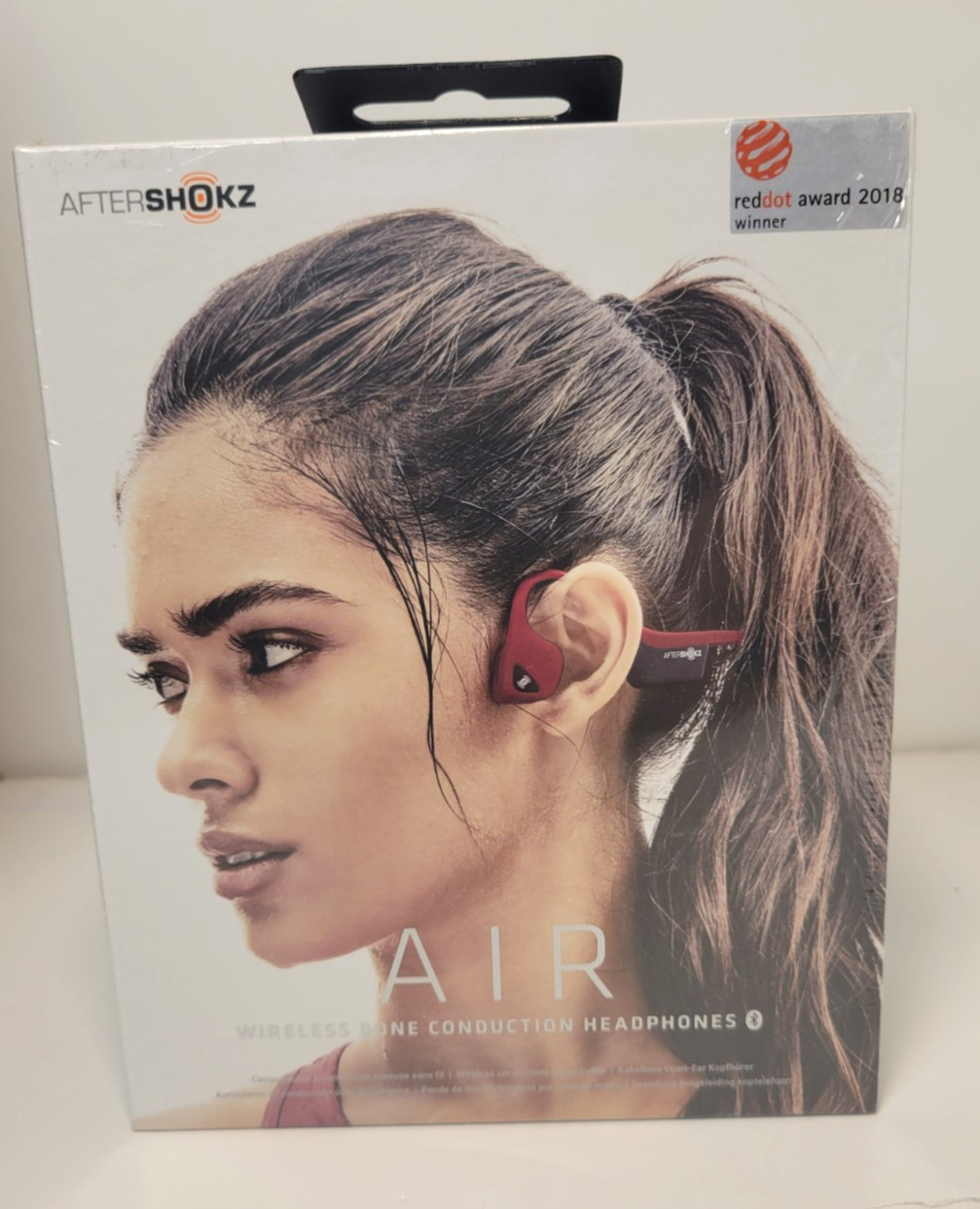 AfterShokz Trekz Air Lightweight Wireless Bone-Conduction Headphones