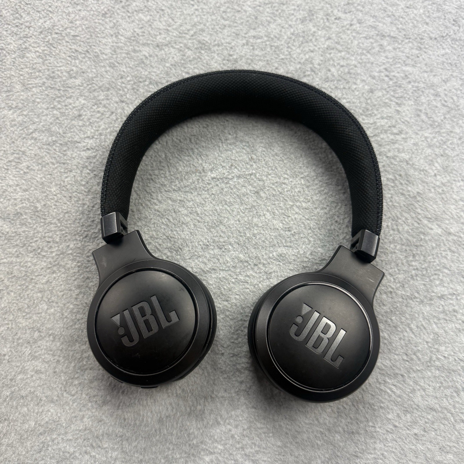 JBL LIVE 460NC Wireless Bluetooth Headphones LIVE ANC Black Tested & Working
